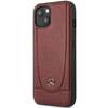 Schutzhülle IPHONE 14 PLUS Mercedes Leather Urban Line (MEHCP14MARMRE) rot