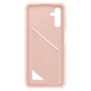 Samsung Card Slot Cover etui do Samsung Galaxy A04s silikonowy pokrowiec portfel na kartę miedziane (EF-OA047TZEGWW)