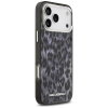 Karl Lagerfeld IML Leopard Pattern MagSafe Case for iPhone 17 Pro Max - Black