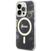 Guess GUHMP14LHTMRSK iPhone 14 Pro 6.1" schwarz/schwarz Hardcase Golden Marble MagSafe