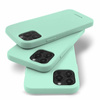 Schutzhülle IPHONE 14 PLUS Mattes Silikon Mercury Soft Jelly minze