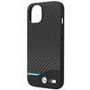 Case BMW BMHCP14S22NBCK iPhone 14 6.1 "black / black Leather Carbon
