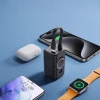 Joyroom JR-W13 5000mAh Wireless Power Bank for Apple Watch + USB-C and Lightning – Black