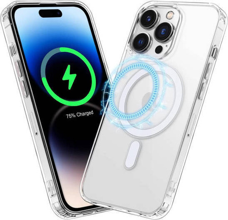 Schutzhülle IPHONE 16 PRO Nexeri MagSafe Case transparent