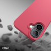 Nakładka Etteri Silicone Mag do iPhone 16 Plus 6,7" malinowa