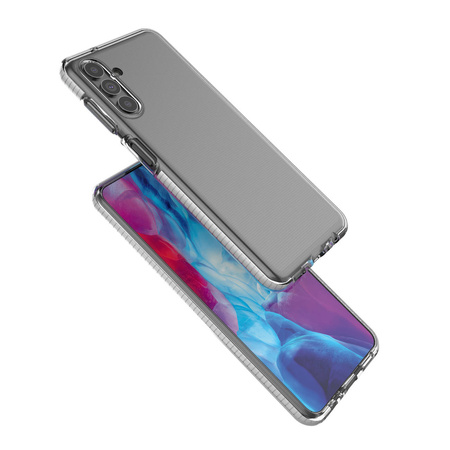 Spring Case pokrowiec żelowe etui z kolorową ramką do Samsung Galaxy A13 5G jasnoróżowy
