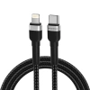 Kabel Wozinsky WNBCL2 Lightning / USB-C PD 30W 2 m - czarny
