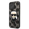 Oryginalne Etui IPHONE 13 PRO Karl Lagerfeld Hardcase Monogram Ikonik Patch czarne