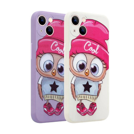 MX OWL COOL IPHONE 11 PRO MAX PURPLE / FIOLETOWY