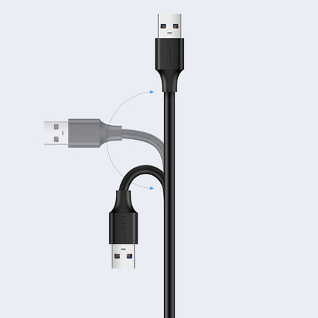 Ugreen przedłużka adapter USB 2.0 5m czarny (US103)