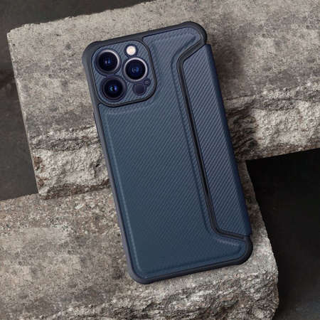 Kabura RAZOR Book do IPHONE 17 niebieski