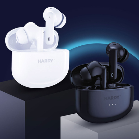 3MK Hardy LifePods Pro słuchawki bezprzewodowe Bluetooth 5.3 ANC białe/white