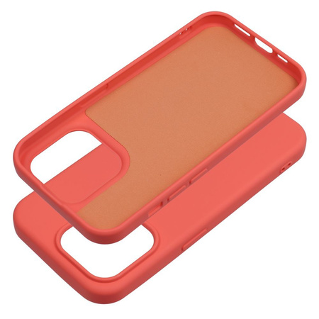 Futerał SILICONE do IPHONE 15 PRO brzoskwiniowy