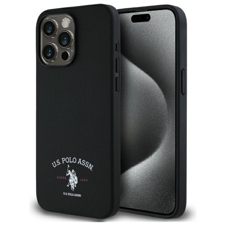 US Polo USHCP15XPARK iPhone 15 Pro Max    6,7" czarny/black Printed DH Logo