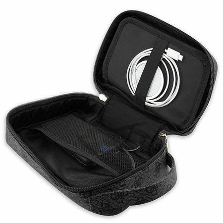 Guess Bag GUHBP4RPSK Organizer schwarz/schwarz 4G bedruckte Streifen