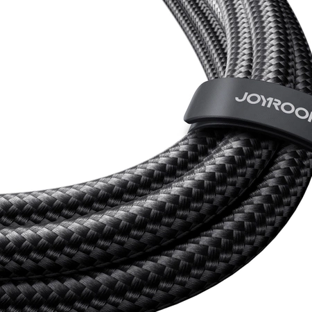 2 in 1 cable Joyroom speedy series SA21-1T2 USB-C - USB-C / USB-C 1.5m black