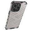Wabenhülle für iPhone 14 Pro gepanzerte Hybridhülle schwarz