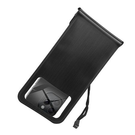Wodoodporne etui na telefon Hoco IP68 240 x 120 x 15 mm HX53 czarne