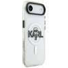 Karl Lagerfeld IML Karl Sketch Logo MagSafe Hülle für iPhone 17 Air - Transparent