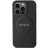 Oryginalne Etui IPHONE 14 PRO MAX Guess Hardcase Saffiano MagSafe (GUHMP14XPSAHMCK) czarne