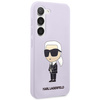 Karl Lagerfeld Silicone NFT Ikonik - Etui Samsung Galaxy S23+ (fioletowy)