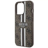 Guess GUHMN61P4RPSW iPhone 11 / Xr brown/brown hardcase 4G Printed Stripes MagSafe