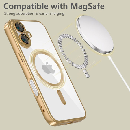TECH-PROTECT MAGFLEX MAGSAFE IPHONE SE 4 2025 SHINY GOLD