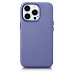 iCarer Case Leather genuine leather case for iPhone 14 Pro Max hellviolett (WMI14220708-LP) (MagSafe compatible)