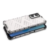 Gepanzerte Wabenhülle mit Gelrahmen Oppo A76 / Oppo A36 / Realme 9i transparent