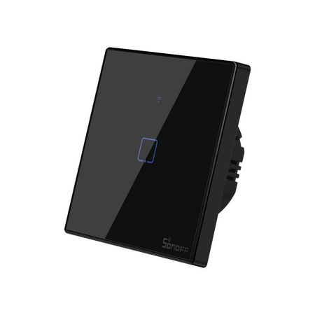 Sonoff T3EU1C-TX touch Wi-Fi wireless wall smart switches RF 433 MHz schwarz (IM190314018)