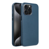 Leather Mag Cover kompatybilne z MagSafe do IPHONE 15 PRO MAX niebieski