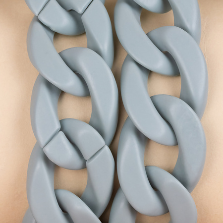 Łańcuch do telefonu długi matowy miętowy