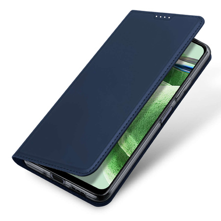 Dux Ducis Skin Pro Hülle für Xiaomi Redmi Note 12 Pro+ Flip Cover Card Wallet Stand Blau