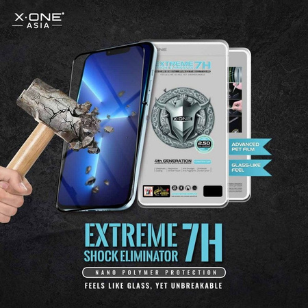 Szkło hartowane X-ONE Extreme Shock Eliminator 4th gen. - do iPhone 13 Pro Max/14 Plus