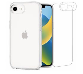 Etui do iPhone 16e + Szkło na ekran + Szkło na aparat