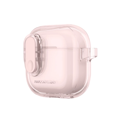 AmazingThing Minimal Case für AirPods 4 – Pink