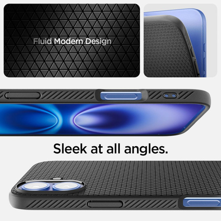 SPIGEN LIQUID AIR IPHONE 16 MATTE BLACK
