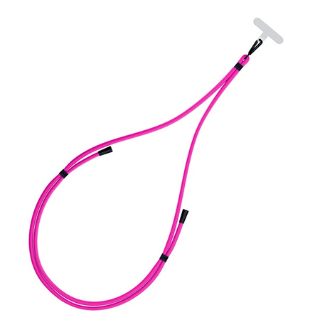 3MK EasyClip Pink (black) Smycz do telefonu