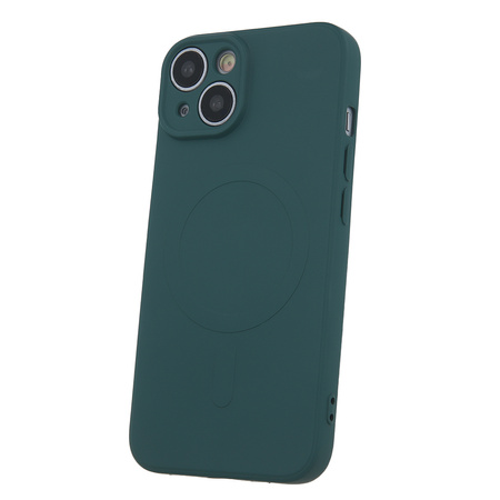 Nakładka Simple Color Mag do iPhone12 Pro 6,1" ciemnozielona