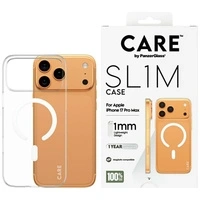 CARE by PanzerGlass SL1M MagSafe Case for iPhone 17 Pro Max - Transparent