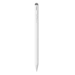 Baseus Smooth Writing 2 Stylus mit aktiver Spitze für iPad mit USB-C-Kabel und austauschbarer Spitze – Weiß