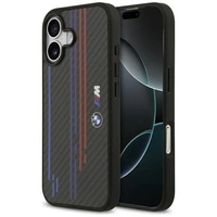 BMW M Kevlar Lines & Logo MagSafe Case für iPhone 17 – Schwarz