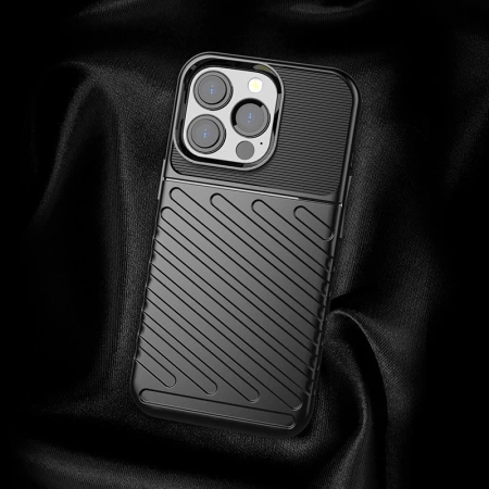 Thunder Case Flexible Tough Rugged Cover TPU Case for iPhone 13 Pro blue