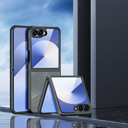 Dux Ducis Aimo Case for Samsung Galaxy Z Flip7 - Black