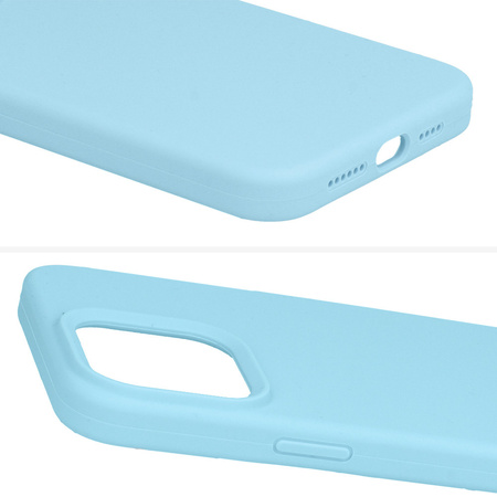 Silicone Lite Case do Iphone 14 Pro jasnoniebieski
