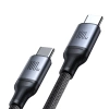2-in-1-Kabel Joyroom Speedy-Serie SA21-1T2 USB-C - USB-C / USB-C 1,5 m schwarz