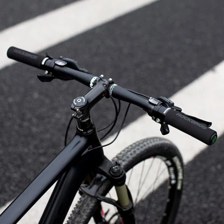 Uchwyty rowerowe Rockbros BT1001GNBK z gąbki na kierownicę - zielono-czarne