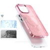 Glitter Case MagSafe for iPhone 16 Pro - pink with glitter