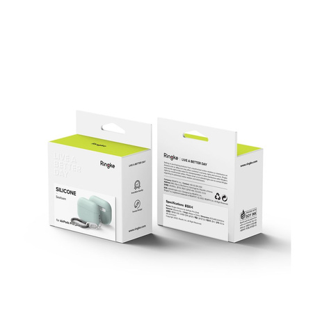 Case APPLE AIRPODS PRO Ringke Silicone Seafoam