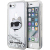 Karl Lagerfeld KLHCI8LNCHCS iPhone 7/8/ SE 2020/2022 srebrny/silver hardcase Glitter Choupette Head